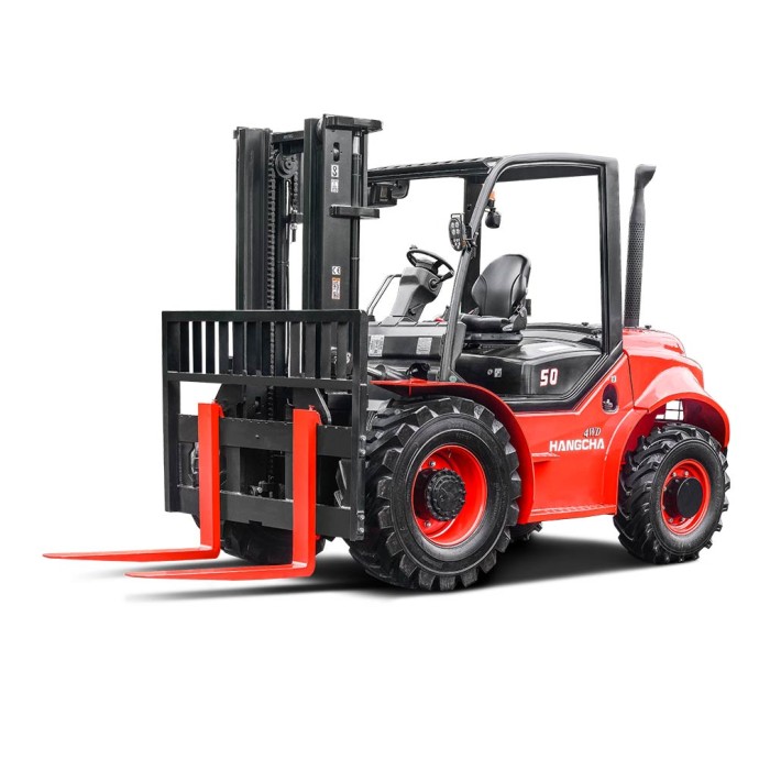 5.0-10t 2WD&4WD Rough Terrain Forklift Truck